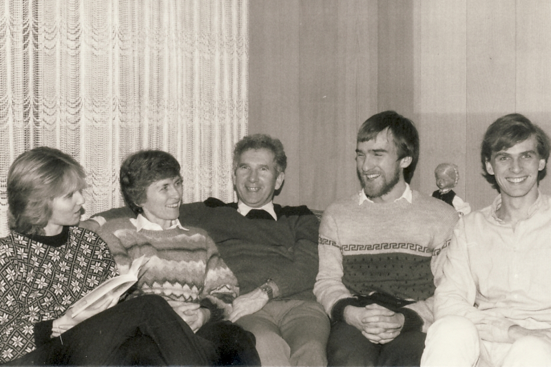 Weihnachten mit der Familie 1982